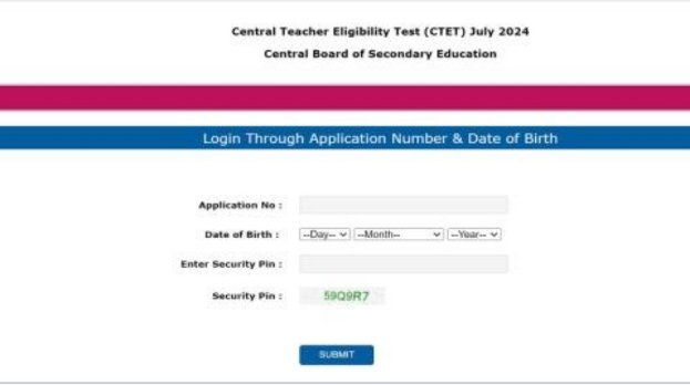 CTET Admit Card