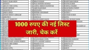 E Shram Card Payment List